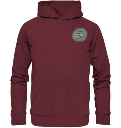 La_N00ba Logo - Organic Basic Hoodie