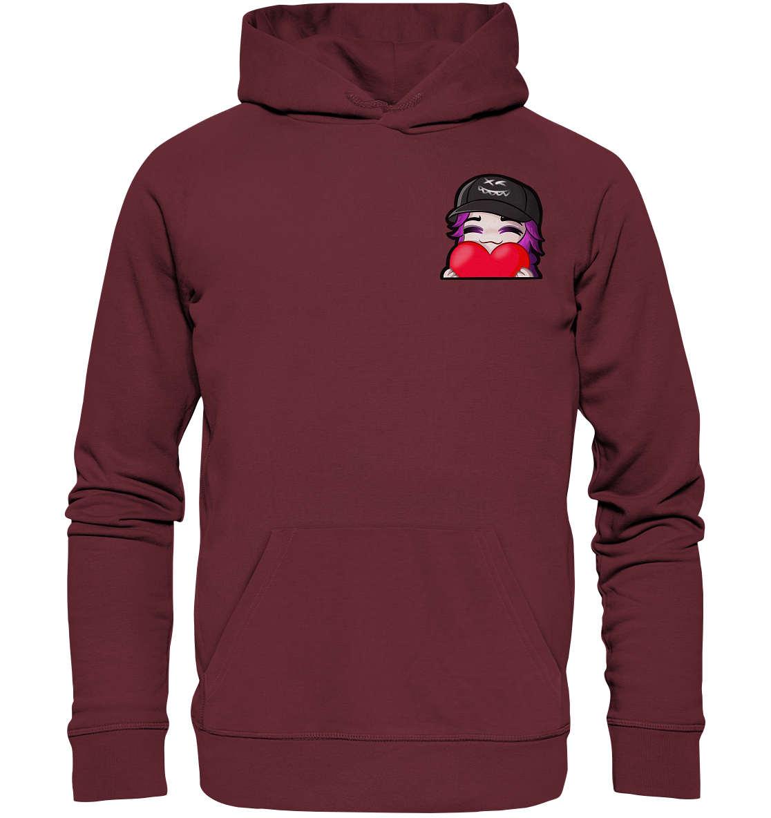 x3_kaspa Love - Organic Basic Hoodie