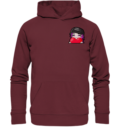 x3_kaspa Love - Organic Basic Hoodie