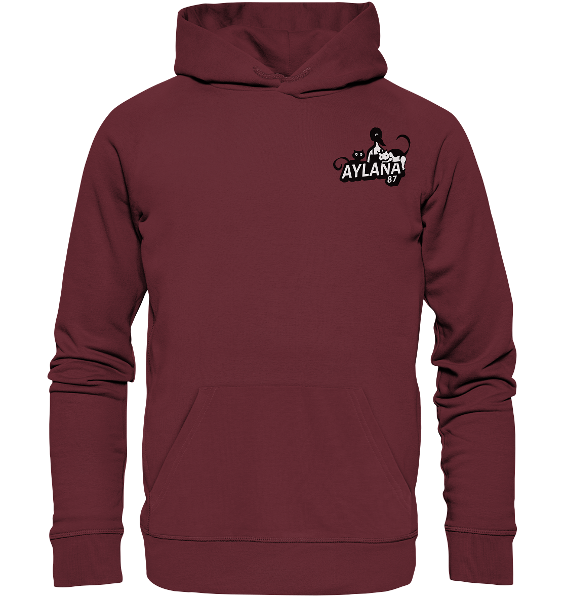 Aylana87 Logo - Organic Basic Hoodie