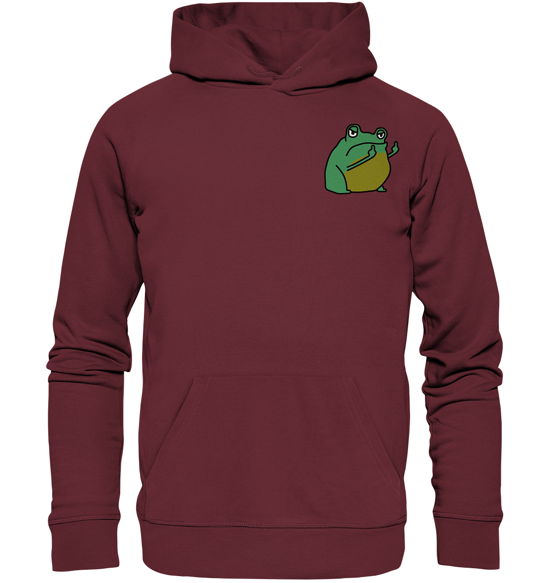 Aylana87 Kackfrosch - Organic Basic Hoodie