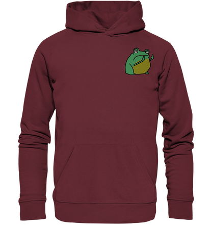 Aylana87 Kackfrosch - Organic Basic Hoodie