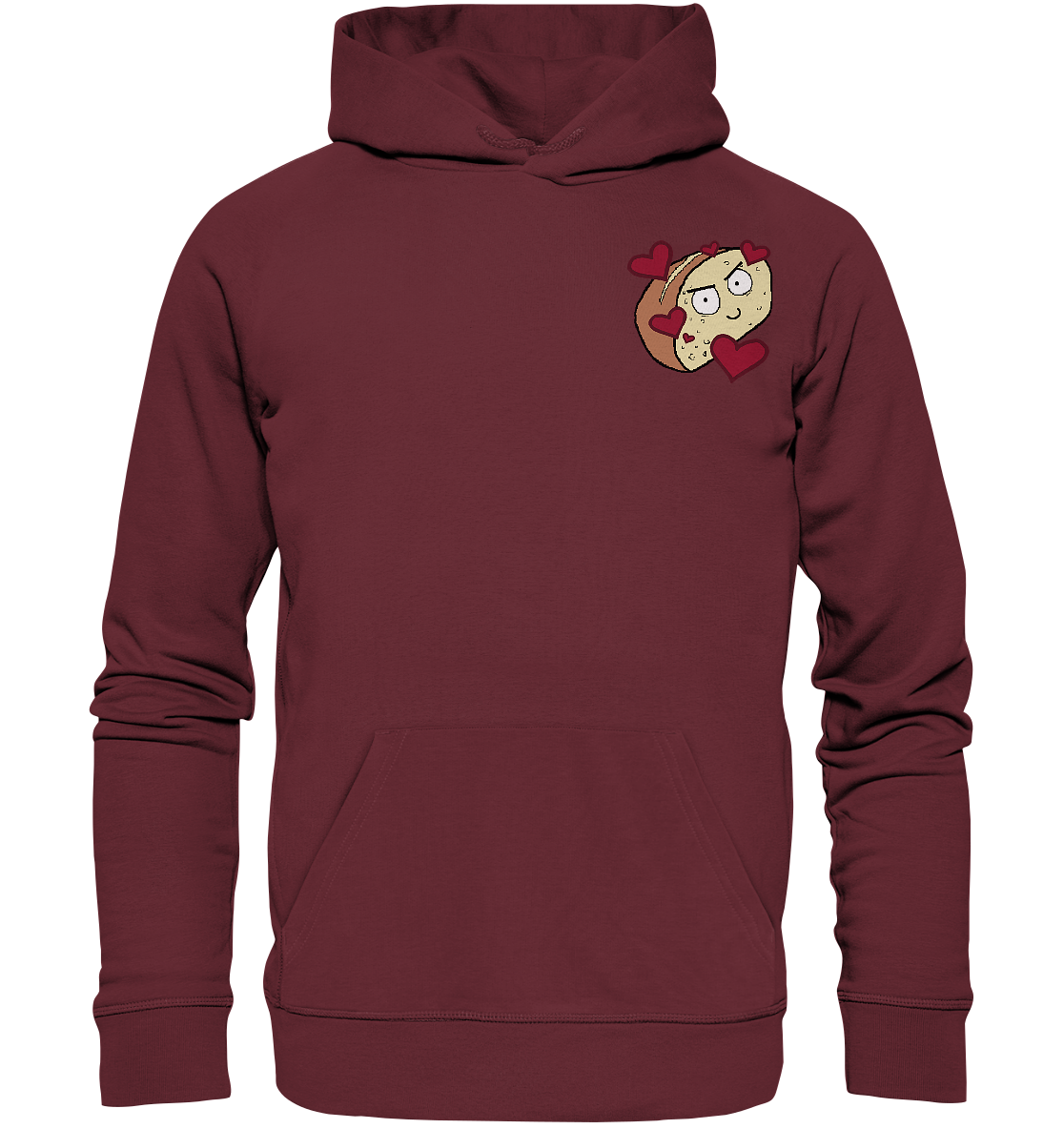Aylana87 Herzbrot - Organic Basic Hoodie