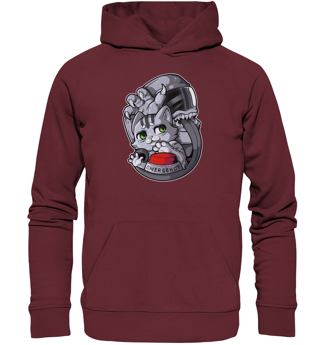 FeineKatze Among Kopf - Organic Basic Hoodie