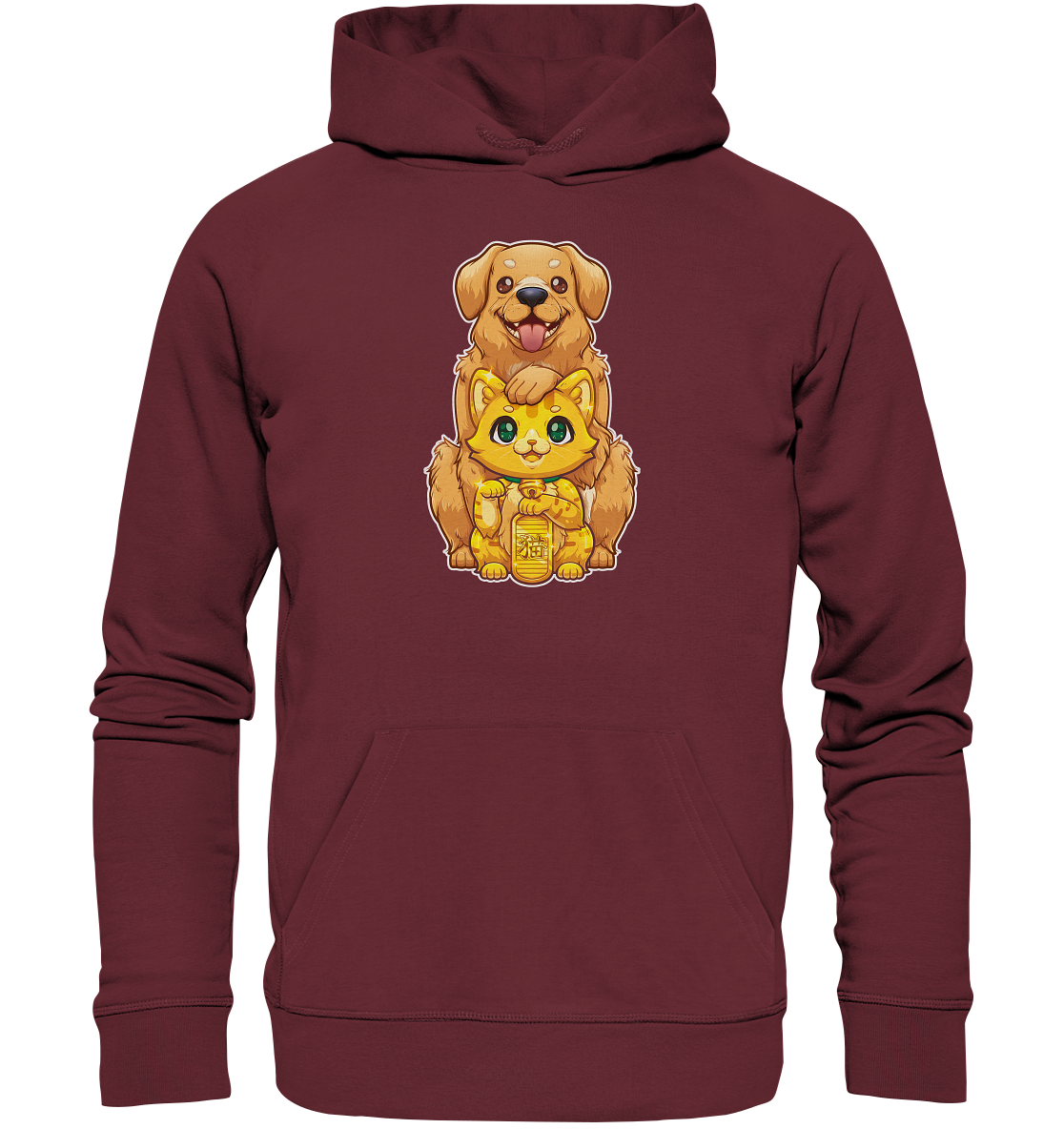 FeineKatze Goldig - Organic Basic Hoodie