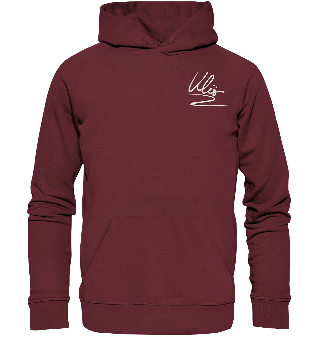 TheKller Unterschrift - Organic Basic Hoodie