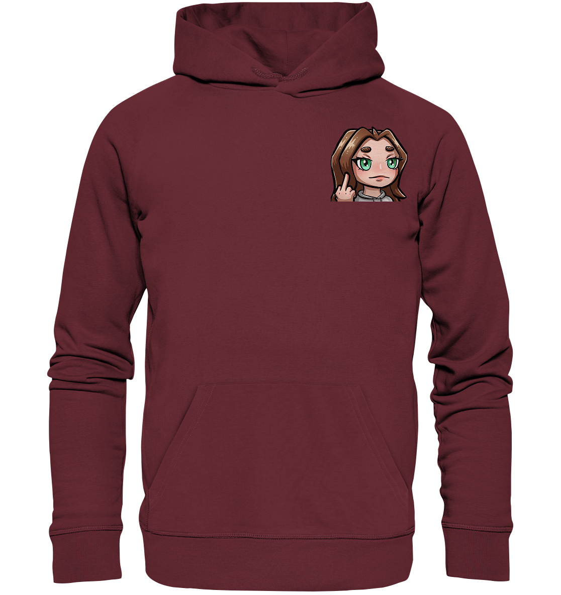 La_N00ba FU - Organic Basic Hoodie