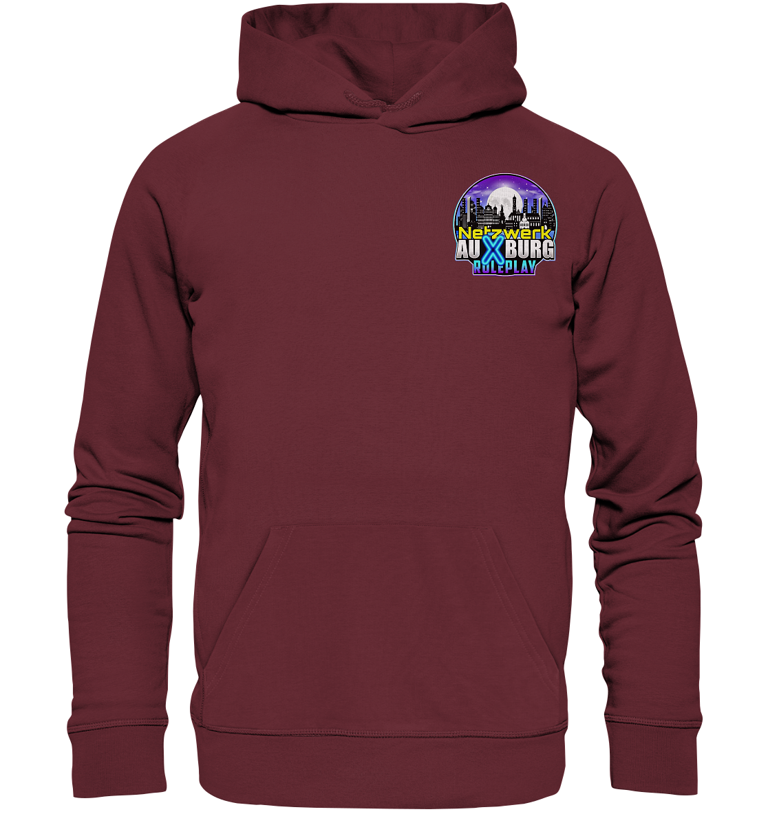 Auxburger Roleplay Logo - Organic Basic Hoodie