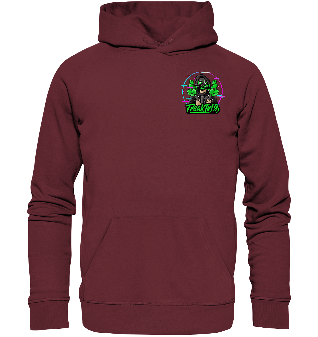 FreakTV19 Logo - Organic Basic Hoodie