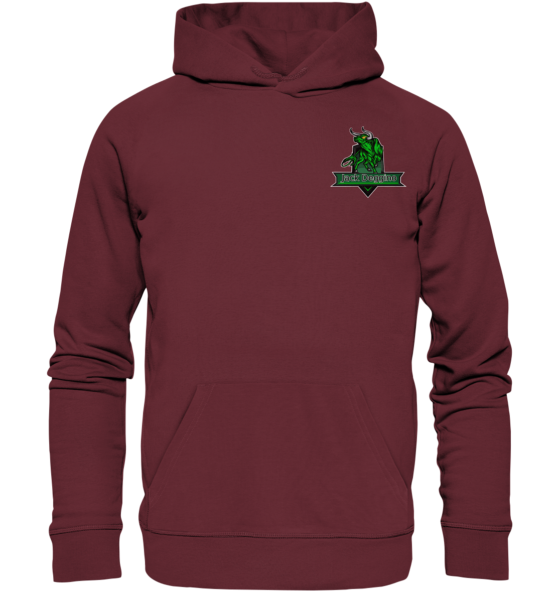 JackDeggino Logo - Organic Basic Hoodie