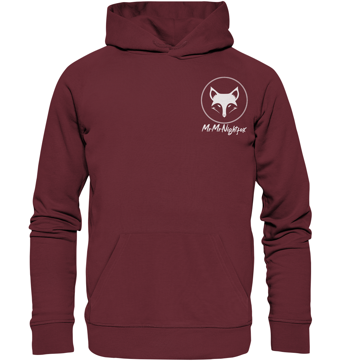 MrMrNightfox Logo - Organic Basic Hoodie