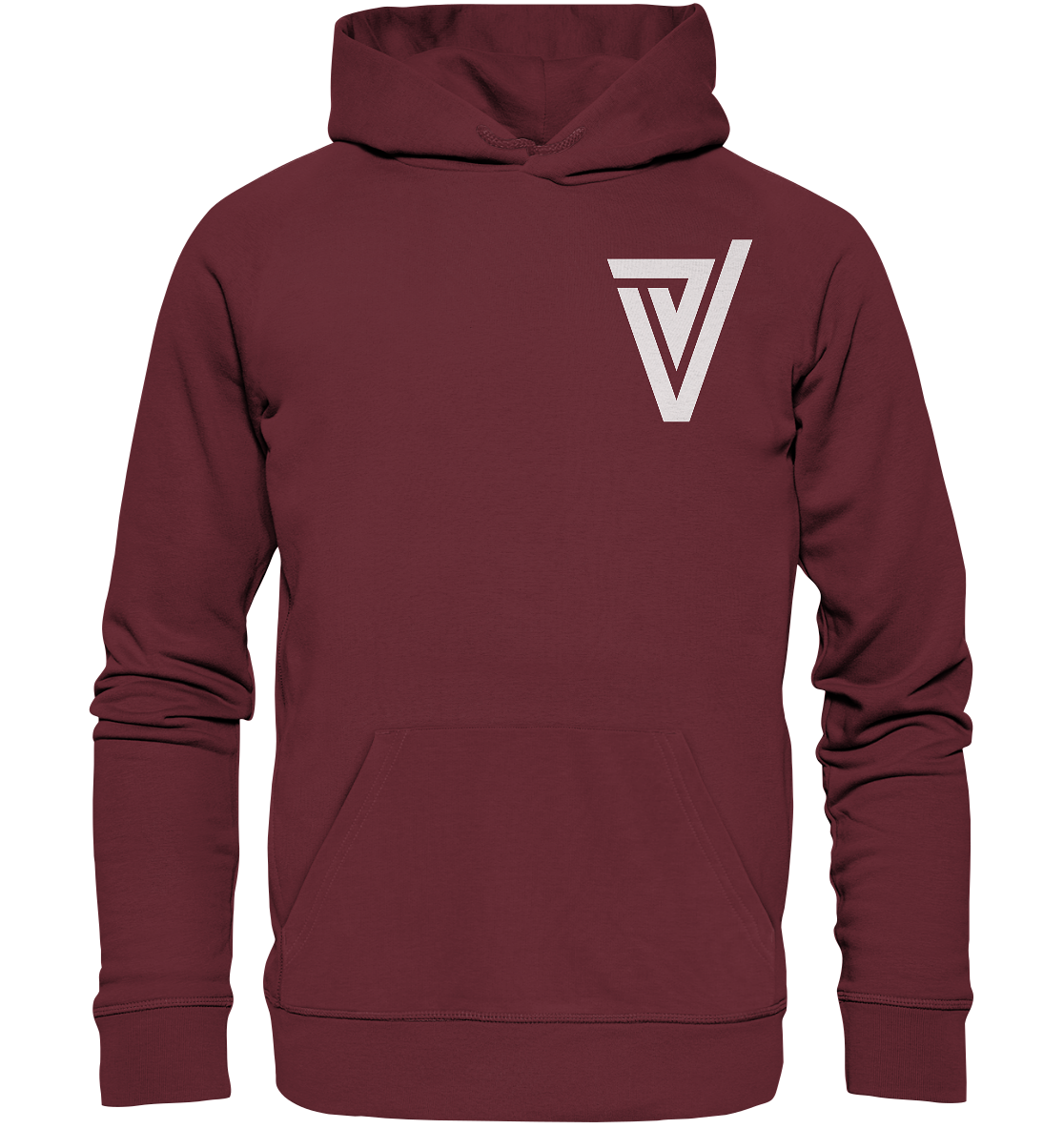 Verdipwnz Logo - Organic Basic Hoodie
