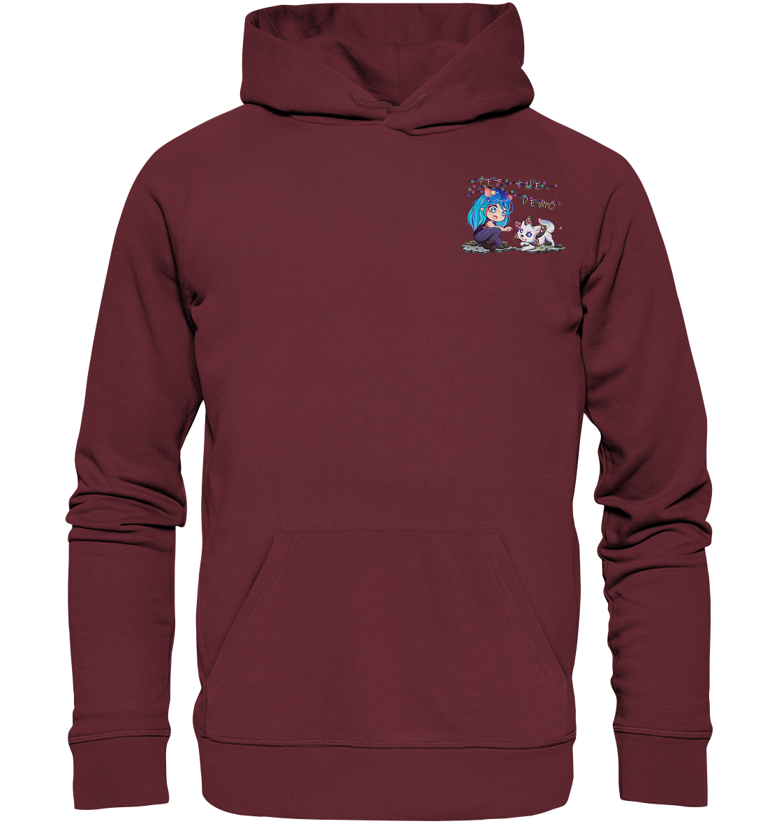 Vuipecula PetTheDemo - Organic Basic Hoodie