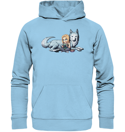 StaceyLucia Wolf - Organic Basic Hoodie