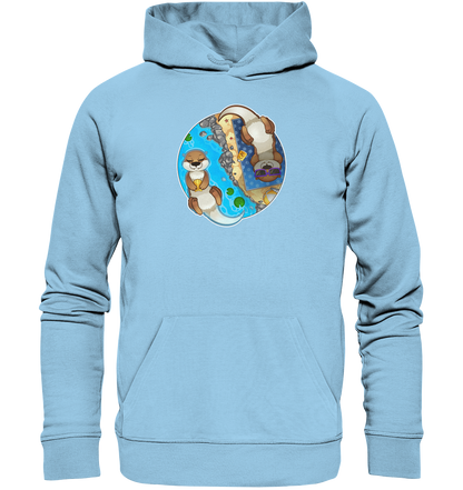 FeineKatze Otter - Organic Basic Hoodie