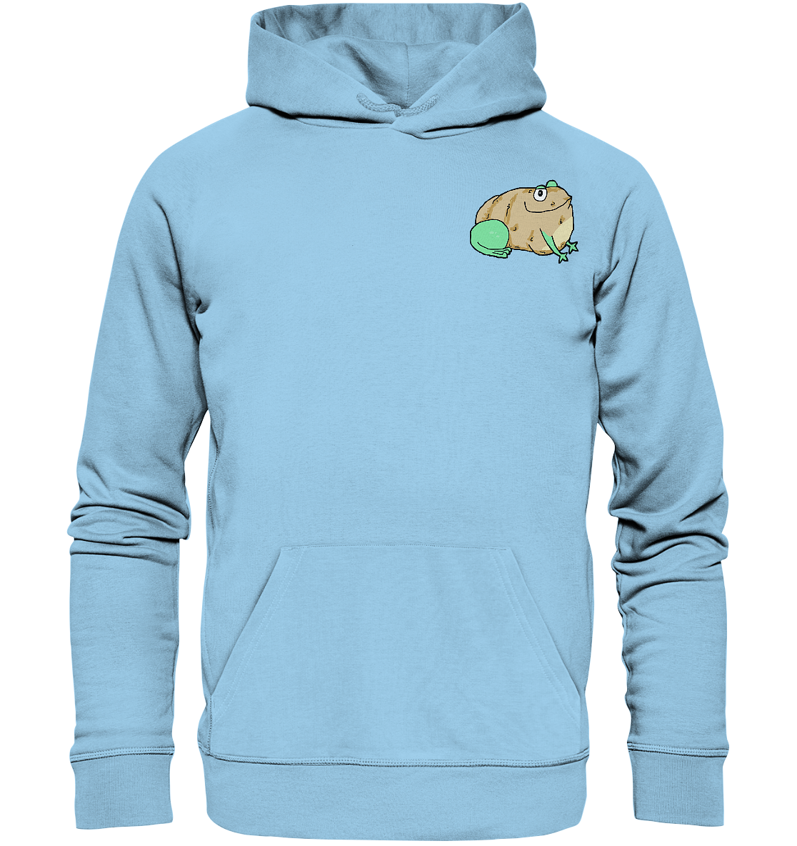 Aylana87 Kartoffelfrosch - Organic Basic Hoodie