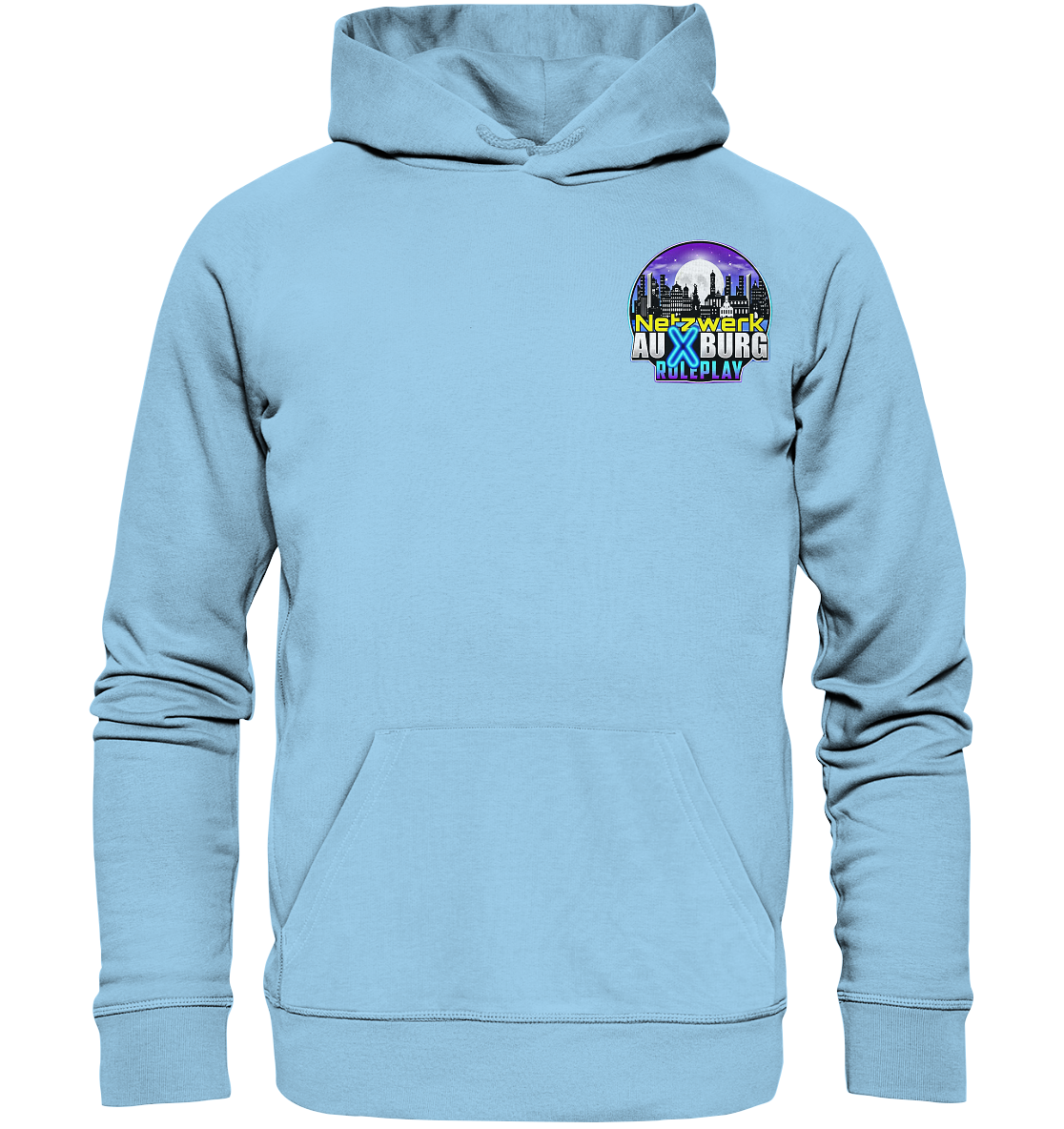 Auxburger Roleplay Logo - Organic Basic Hoodie