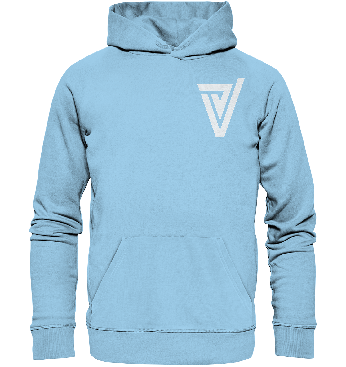 Verdipwnz Logo - Organic Basic Hoodie