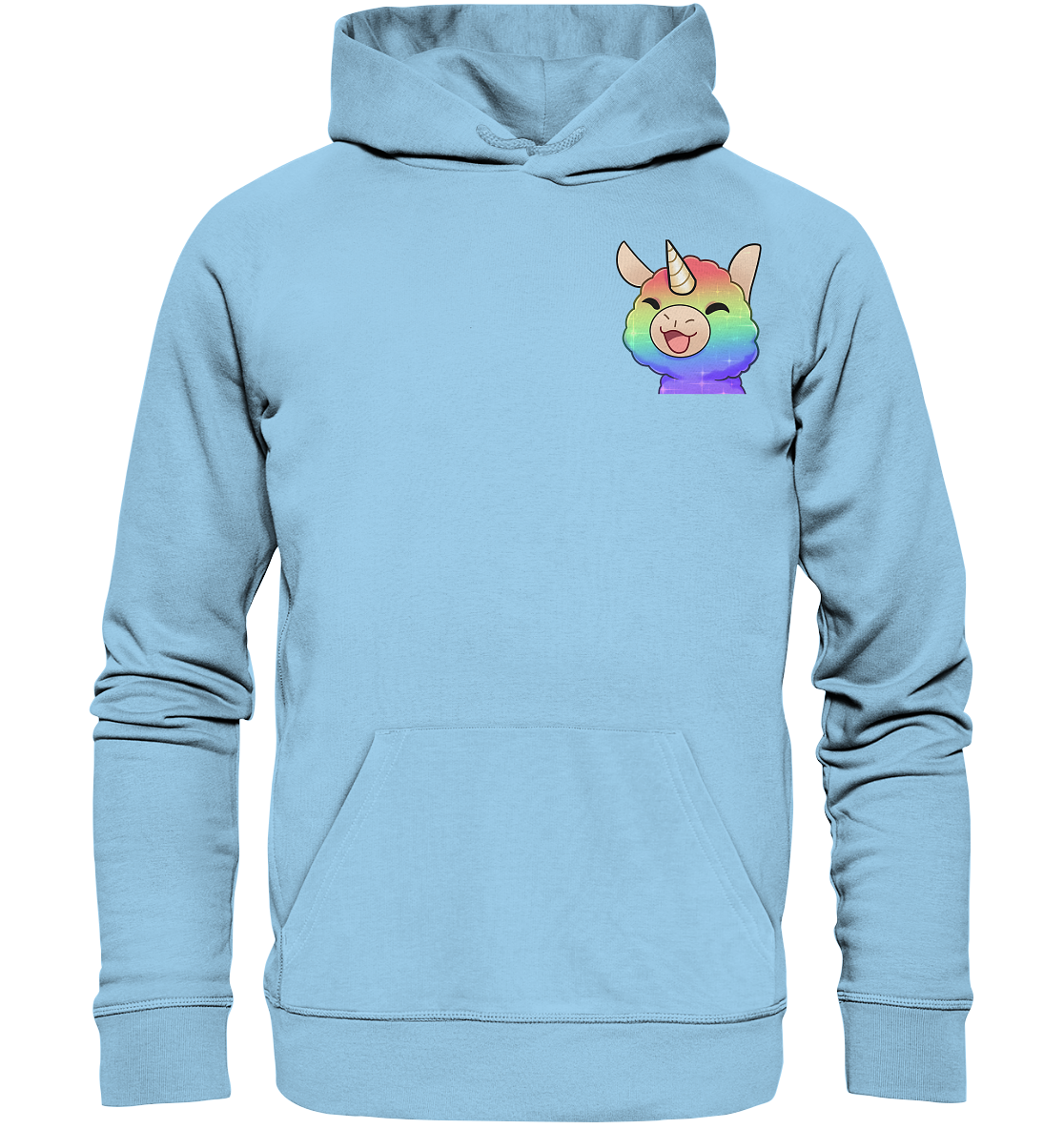 FlauschigTV Rainbow - Organic Basic Hoodie