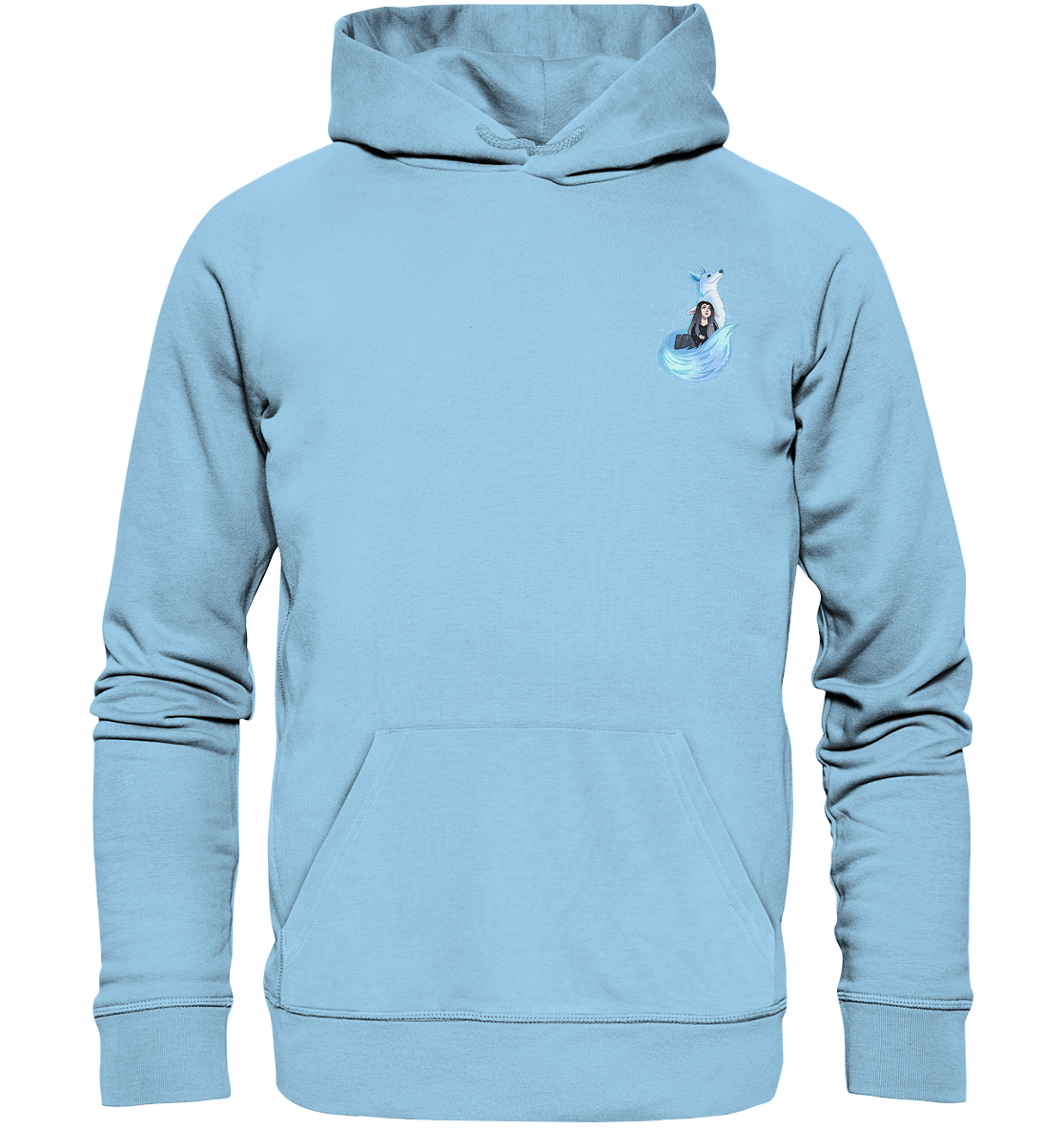 Ice_Kiki Design - Organic Basic Hoodie