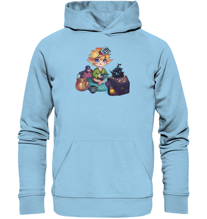 StefanBzockt Gamingroom - Organic Basic Hoodie