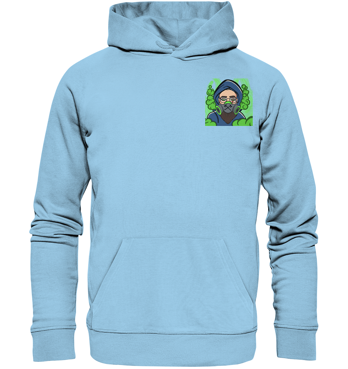 Adropon Mask - Organic Basic Hoodie