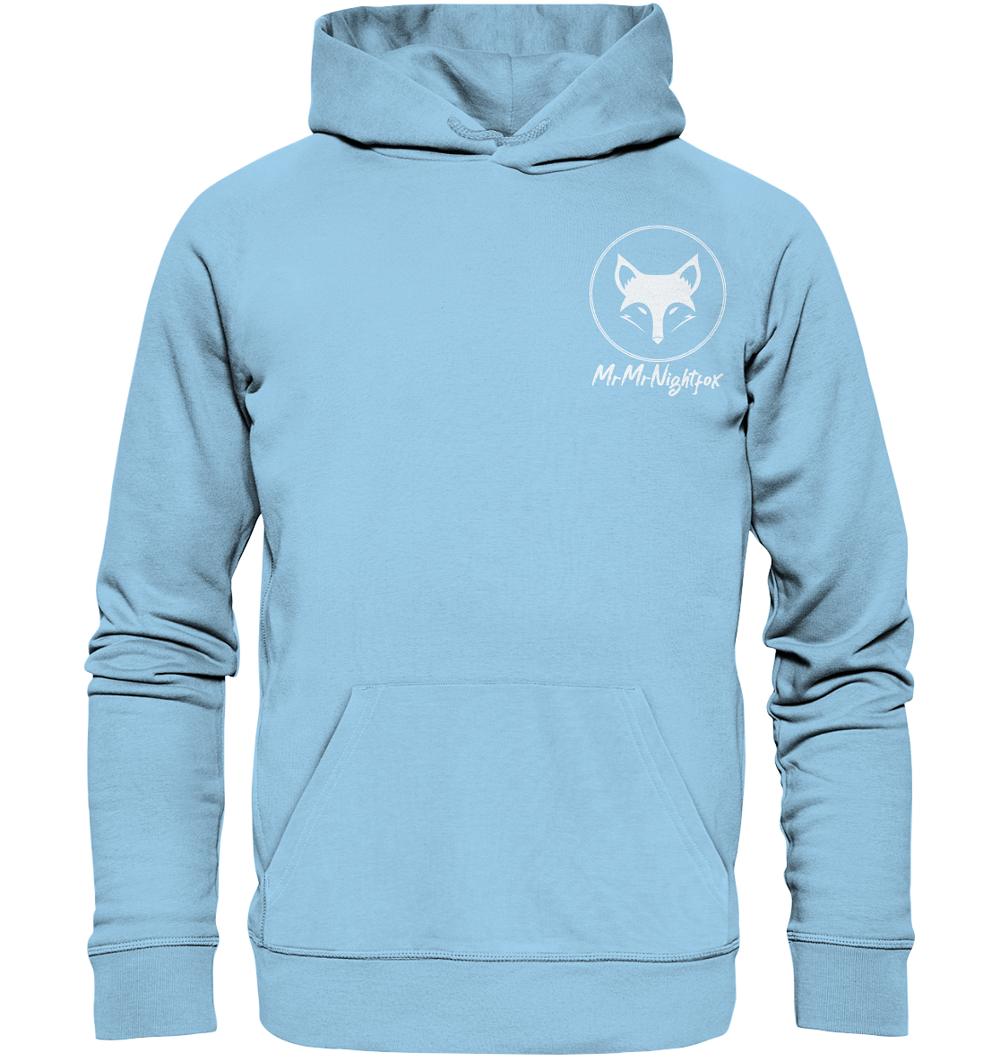 MrMrNightfox Logo - Organic Basic Hoodie