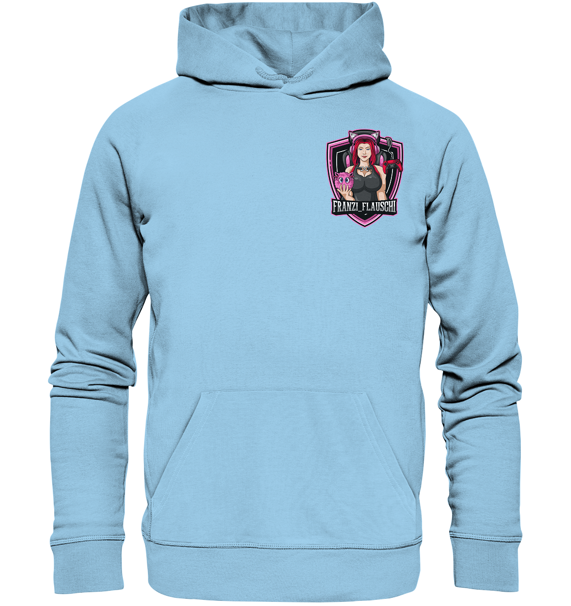 Franzi_Flauschi Logo - Organic Basic Hoodie