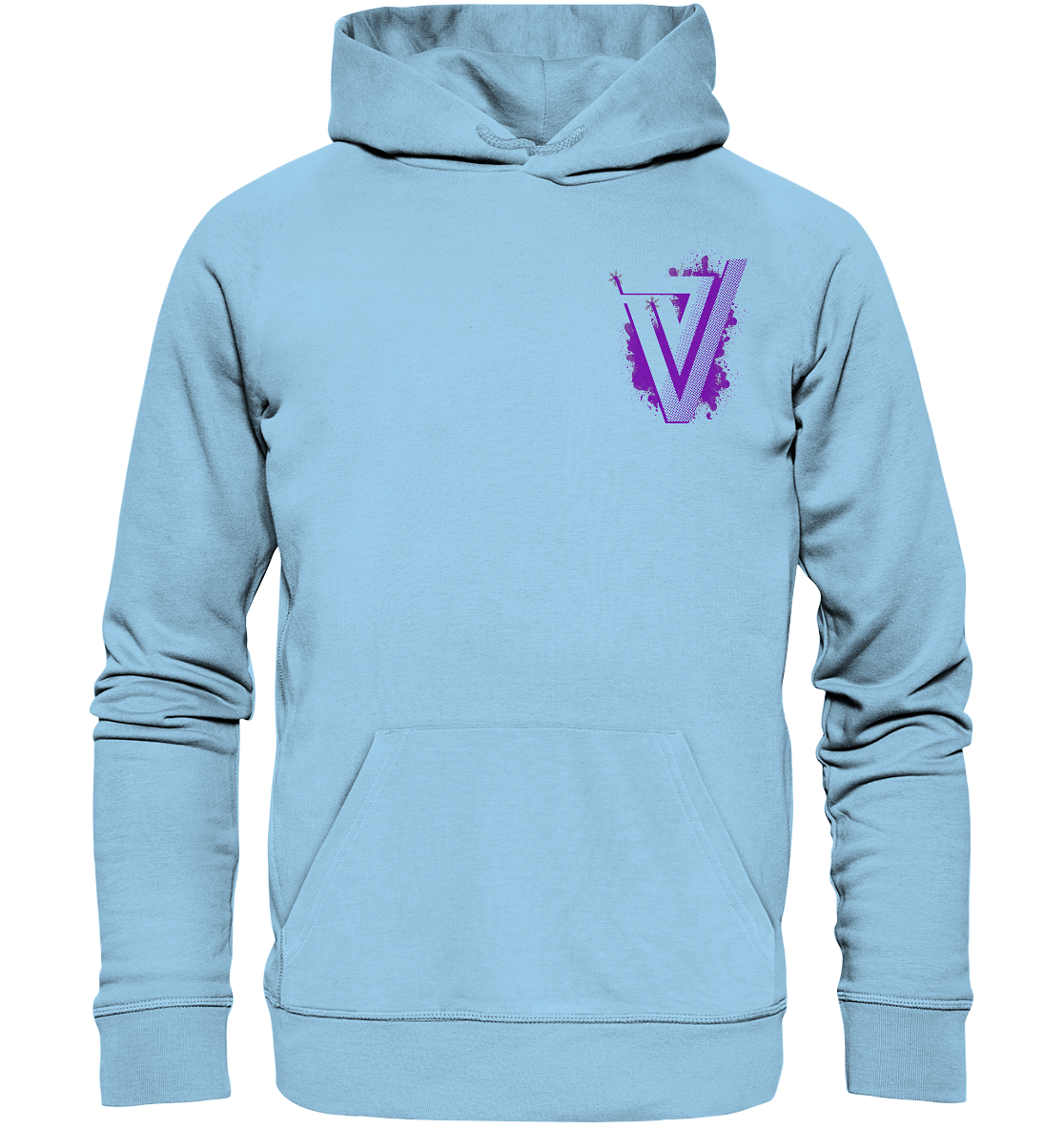 Verdipwnz Splash - Organic Basic Hoodie