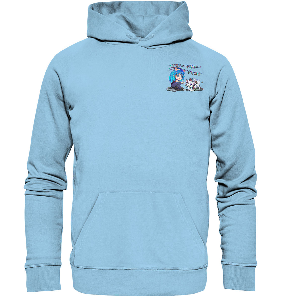 Vuipecula PetTheDemo - Organic Basic Hoodie