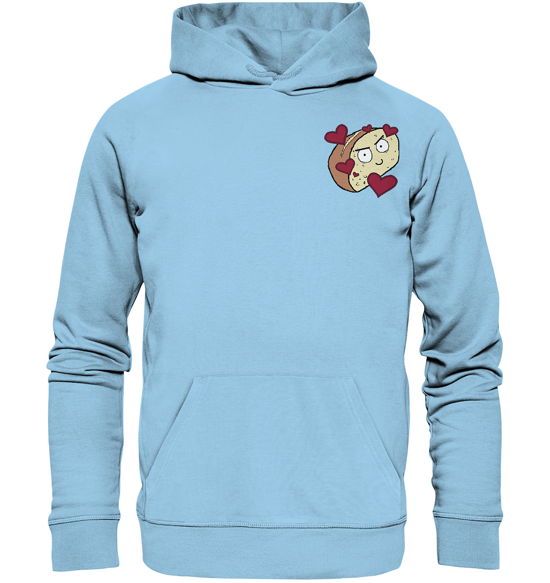 Aylana87 Herzbrot - Organic Basic Hoodie