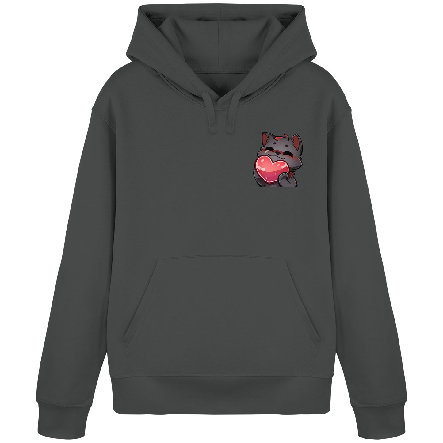 Blutwuff Heart - Organic Basic Hoodie