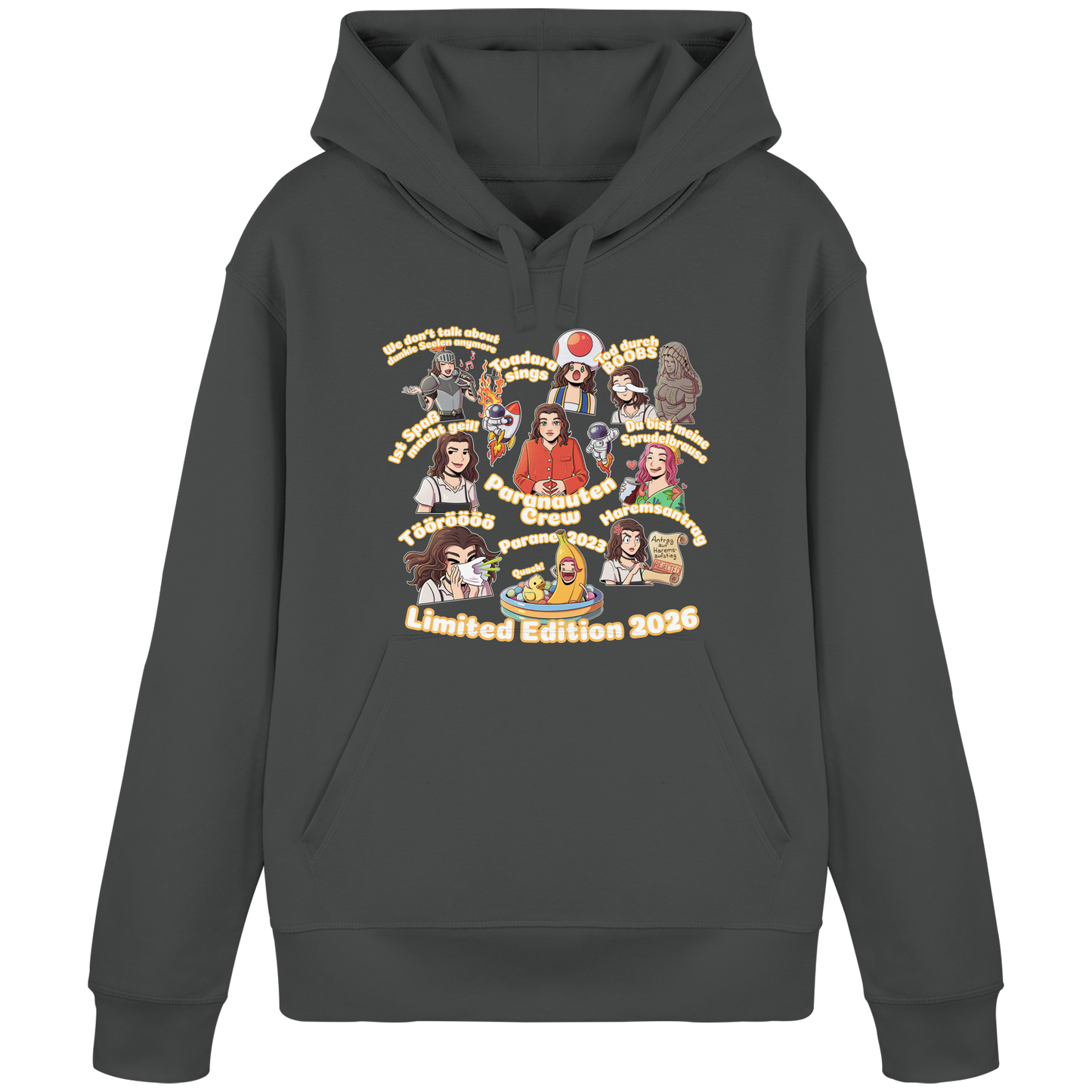 kairPARAvell MOMENTS - Organic Basic Hoodie (Frontprint)