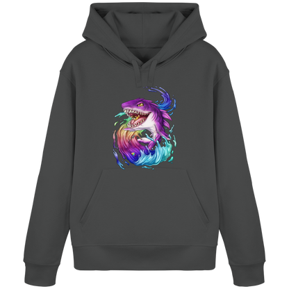 LupiArts Megalodon Crested - Organic Basic Hoodie