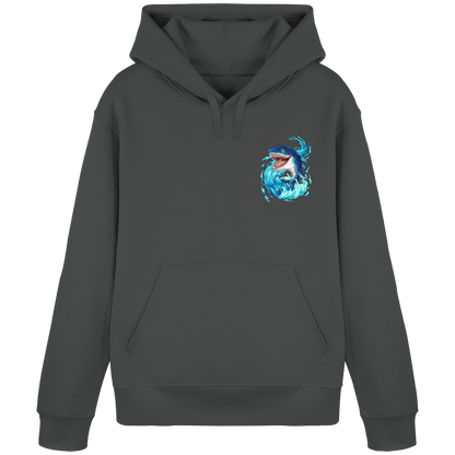 LupiArts Megalodon Hungering - Organic Basic Hoodie