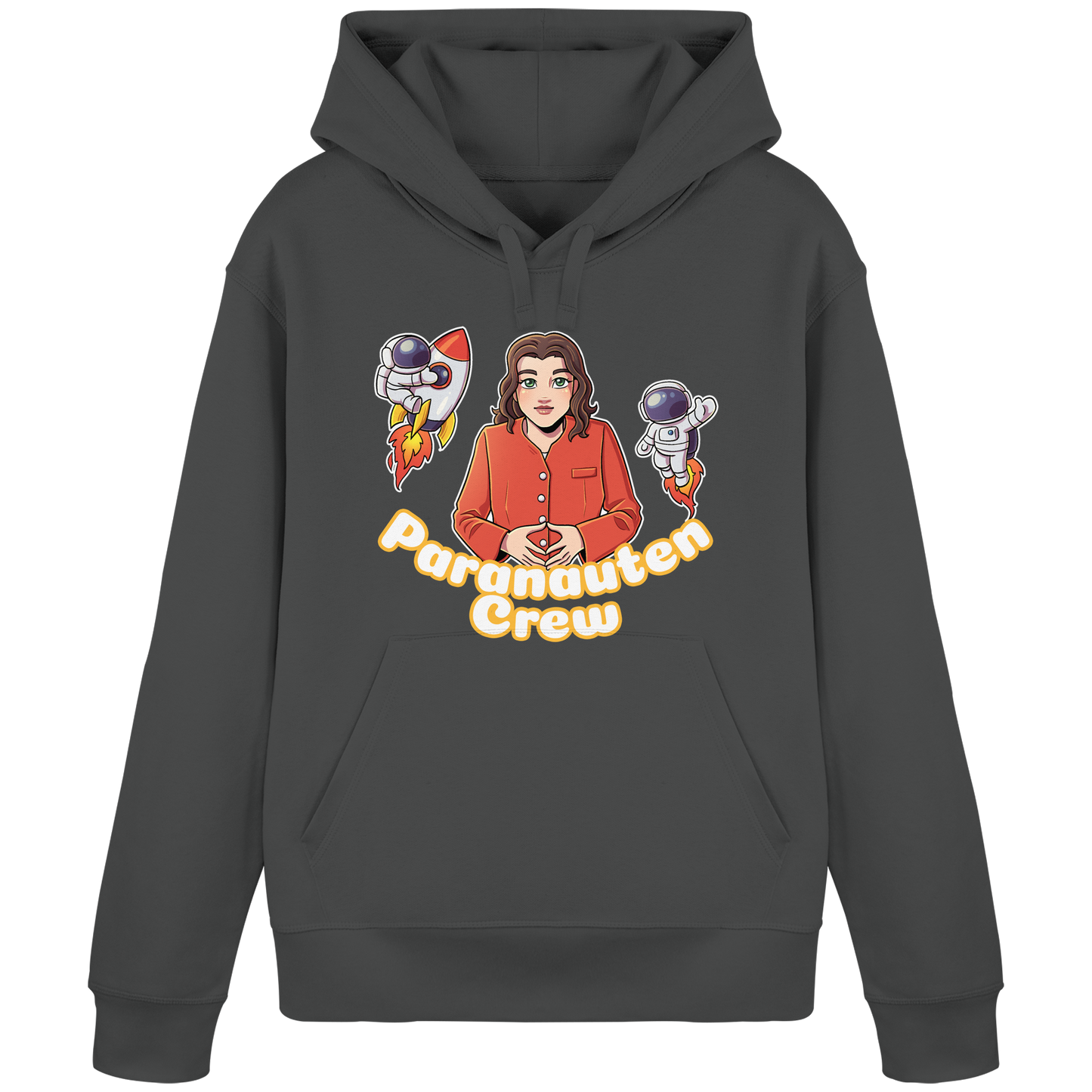 kairPARAvell Paranauten Crew - Organic Basic Hoodie (Frontprint)