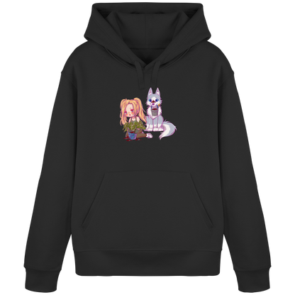 StaceyLucia Wolf Chibi - Organic Basic Hoodie