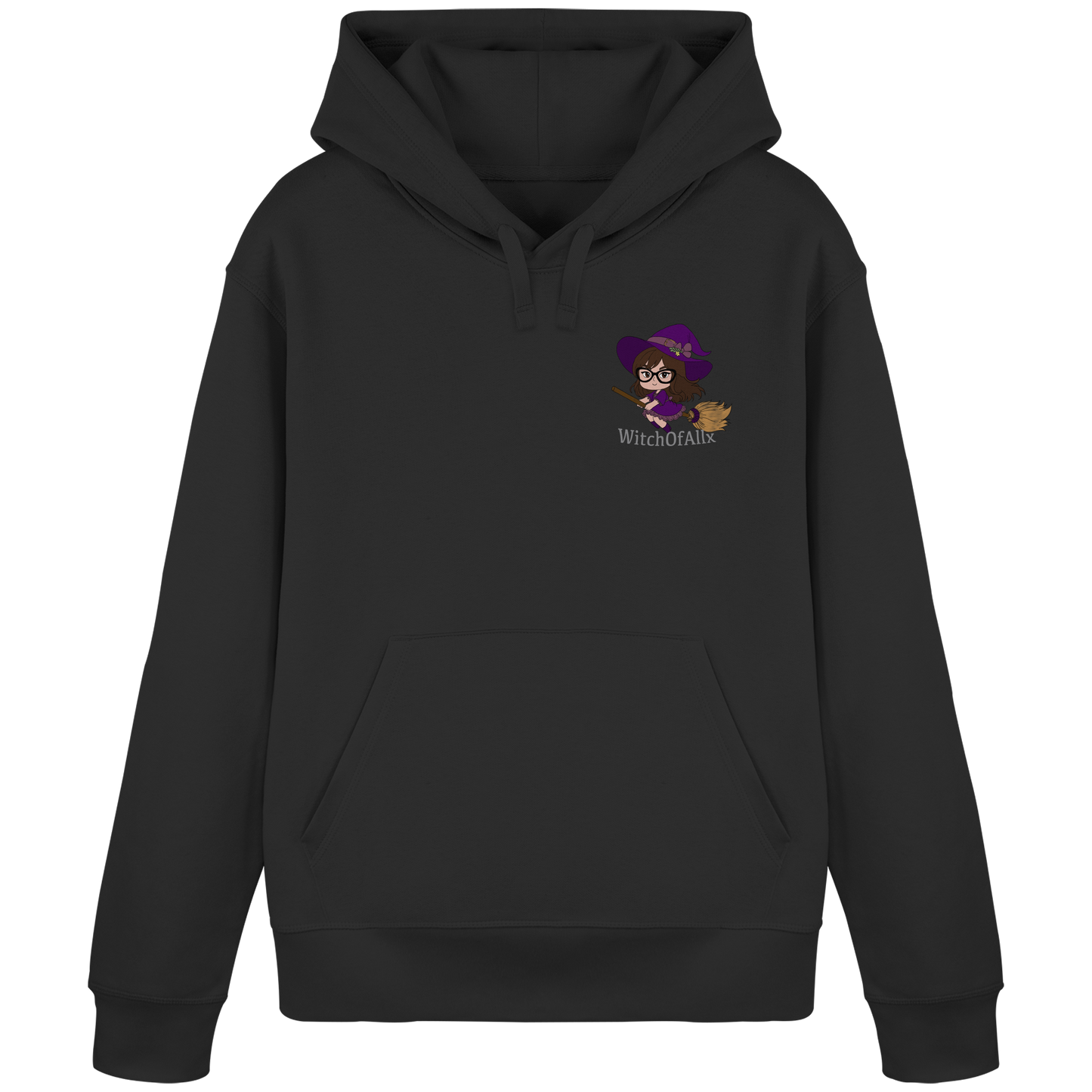 WitchOfAllx Besen - Organic Basic Hoodie
