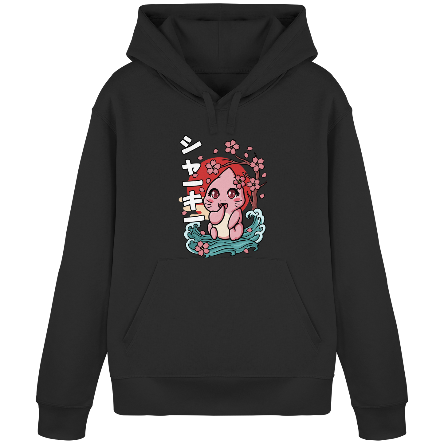 xMissSharkyx Kirschblüten - Organic Basic Hoodie
