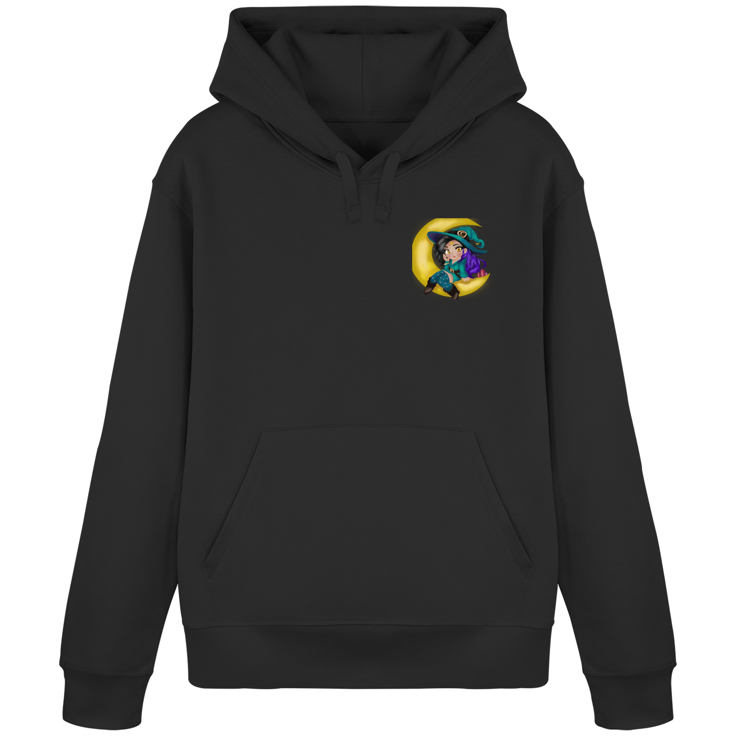 Kookie__Moon Logo - Organic Basic Hoodie