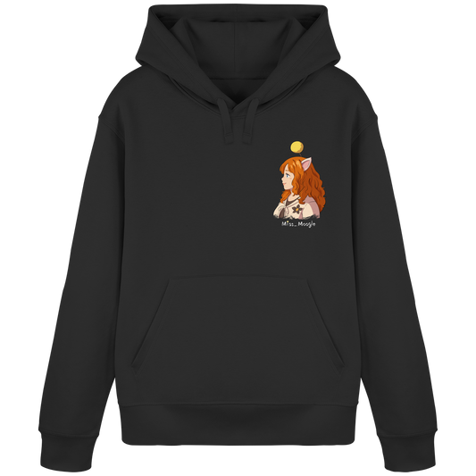 Miss_Moogle Logo colour - Organic Basic Hoodie