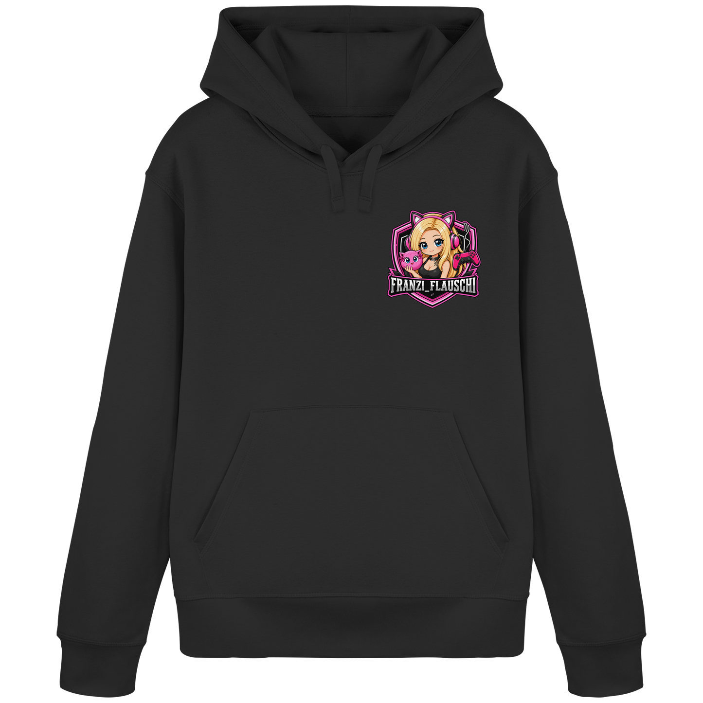 Franzi_Flauschi Logo - Organic Basic Hoodie