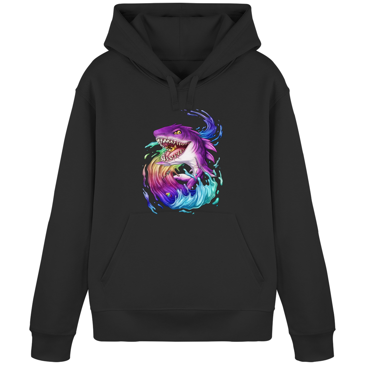 LupiArts Megalodon Crested - Organic Basic Hoodie