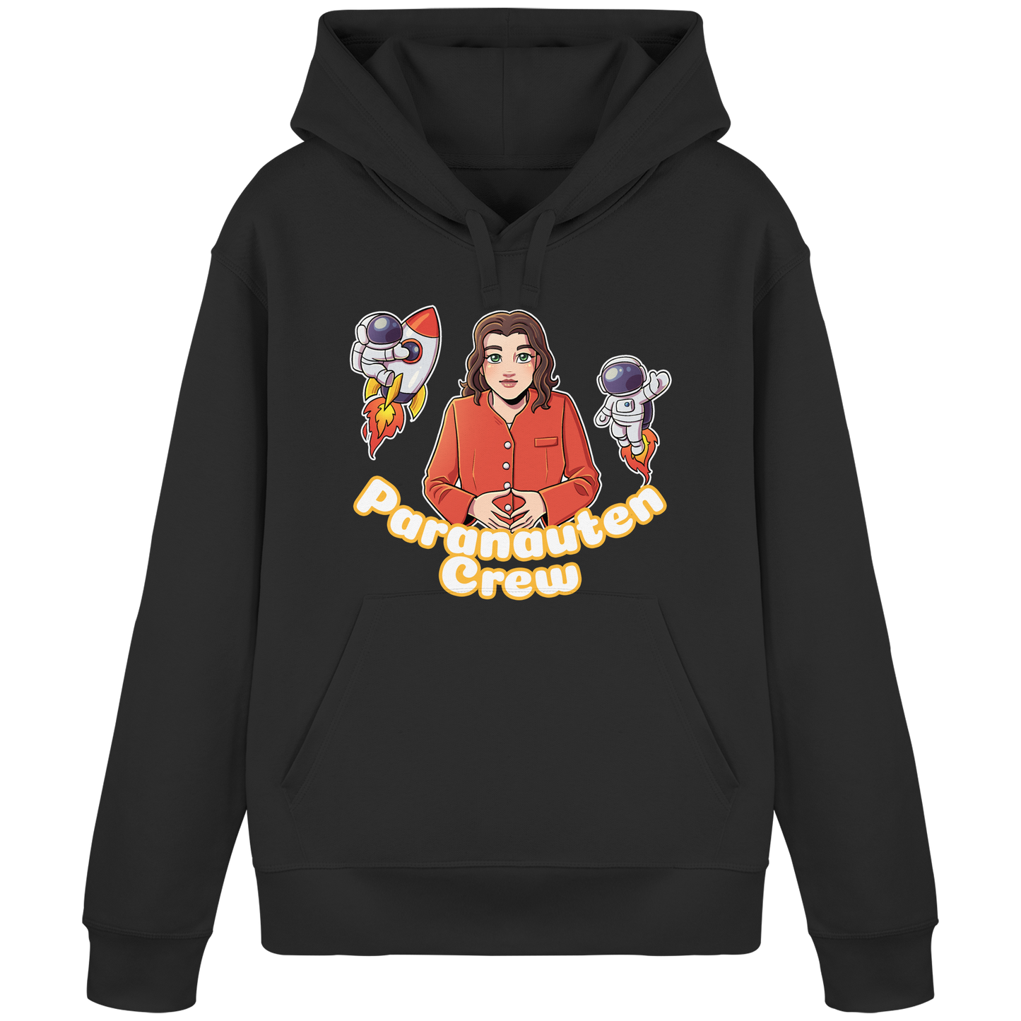 kairPARAvell Paranauten Crew - Organic Basic Hoodie (Frontprint)