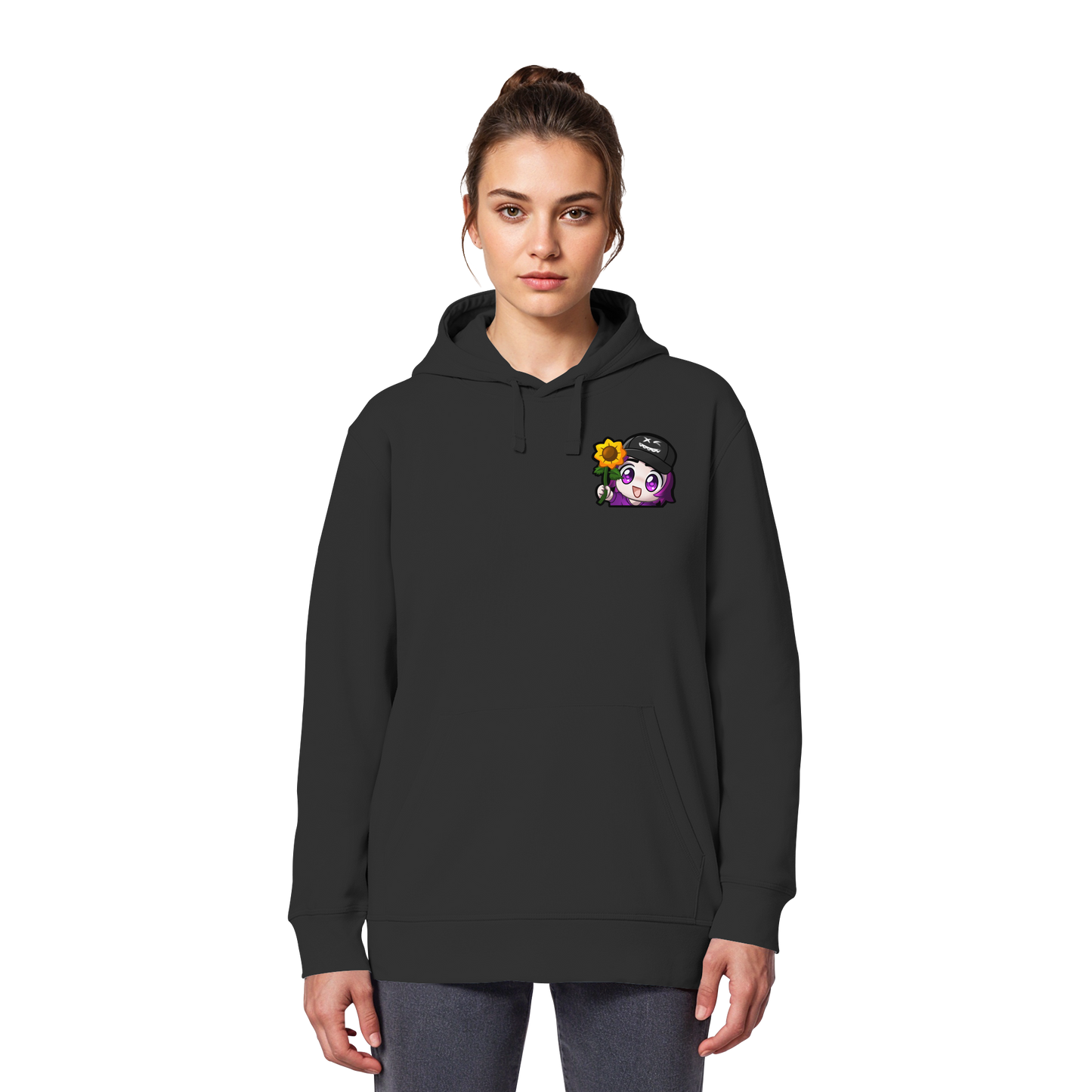 x3_kaspa Flower - Organic Basic Hoodie
