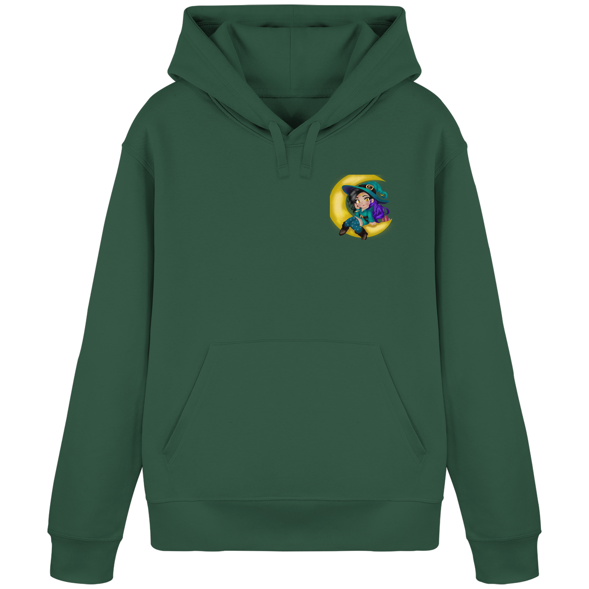 Kookie__Moon Logo - Organic Basic Hoodie