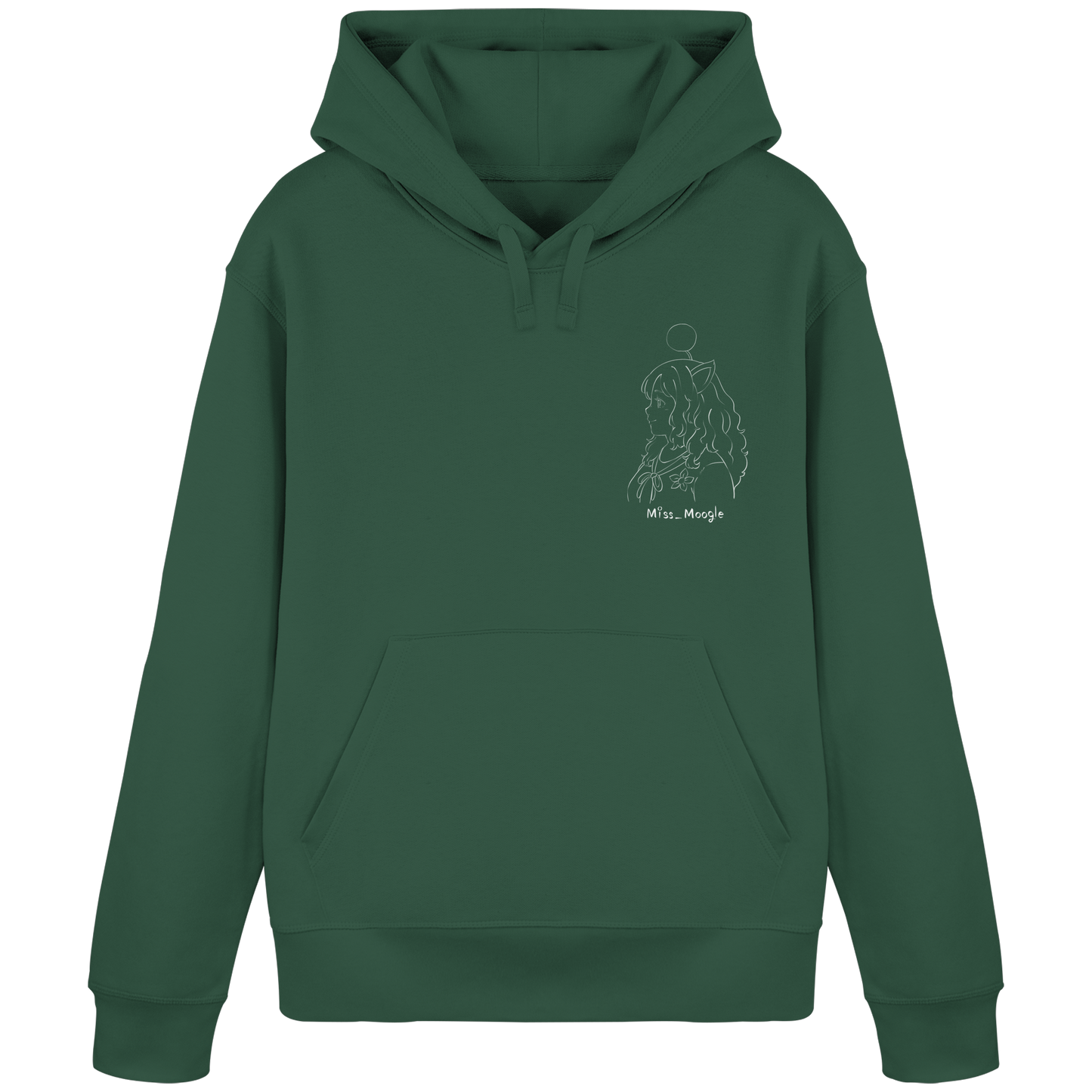 Miss_Moogle Logo Sign - Organic Basic Hoodie