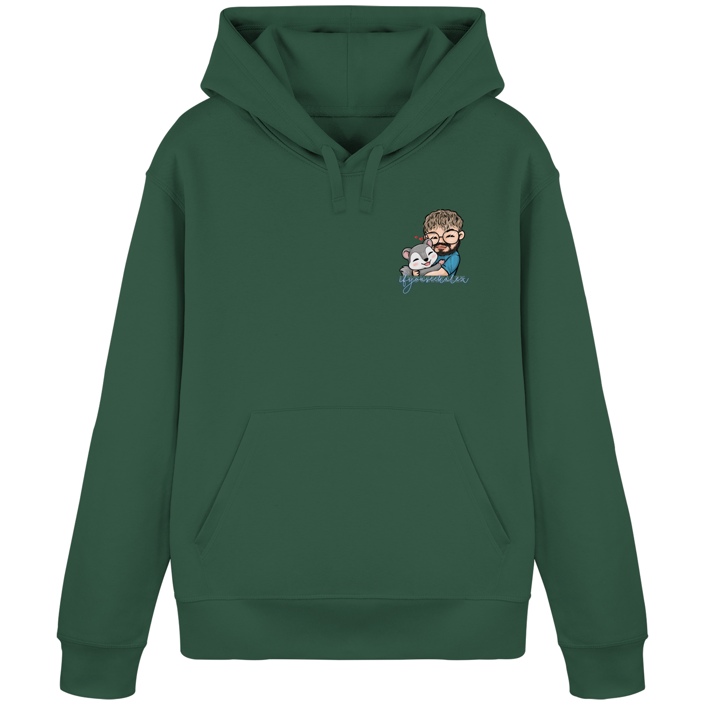 ifyouseekalex hug - Organic Basic Hoodie