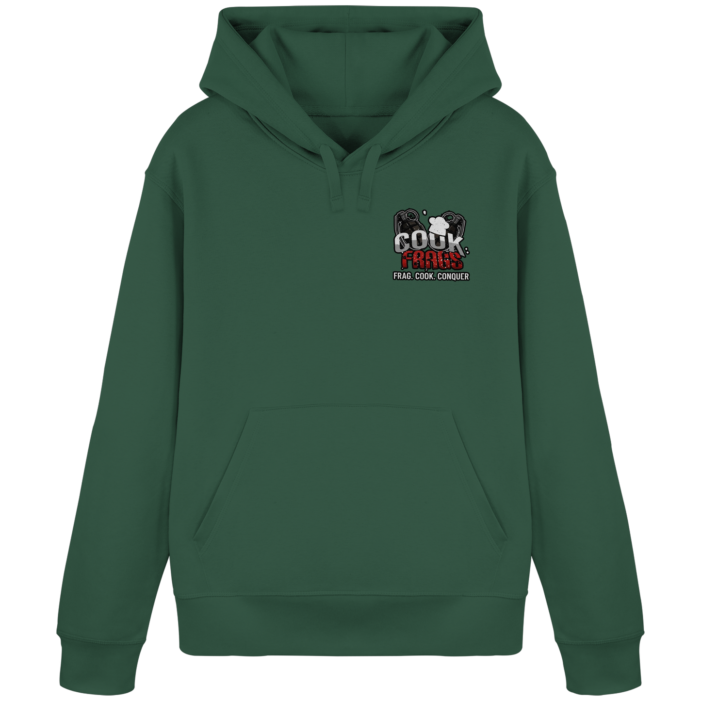 cookfrags Logo - Organic Basic Hoodie