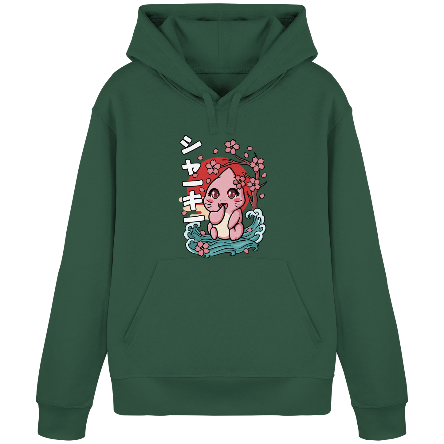 xMissSharkyx Kirschblüten - Organic Basic Hoodie